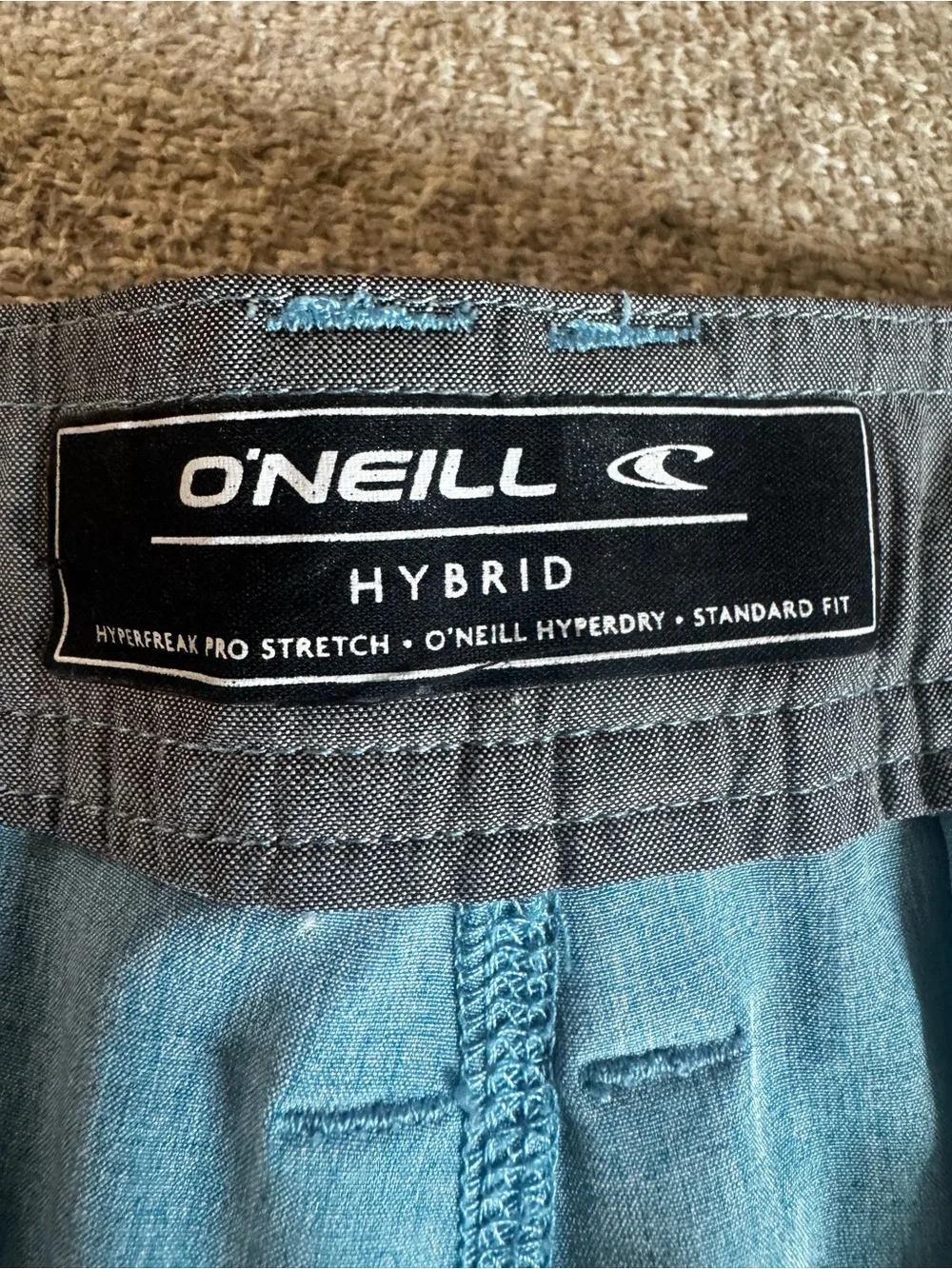 O'Neill Men's Light Blue Casual Shorts- hybrid